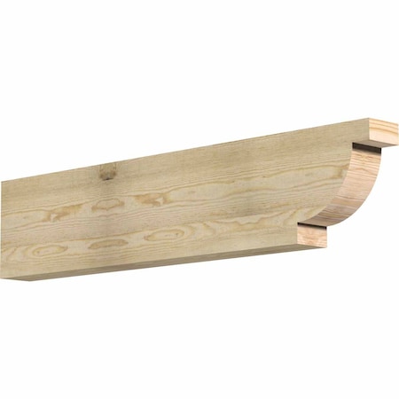 Ekena Millwork Alpine Rough Sawn Rafter Tail, Douglas Fir, 4"W x 10"H x 48"L RFT04X10X48ALP00RDF
